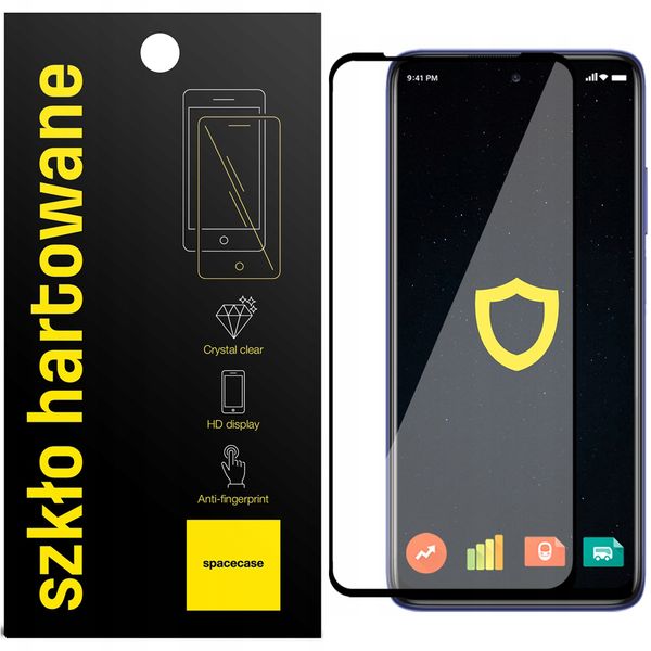 ETUI SILIKONOWE SPACECASE RING CASE DO REDMI NOTE 9S / 9 PRO + SZKŁO zdjęcie 2