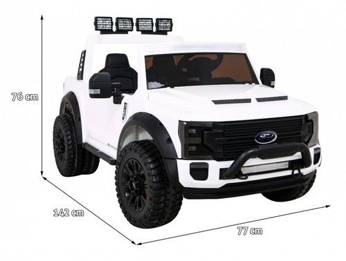 Pojazd Ford Super Duty Biały Pickup na Arena.pl