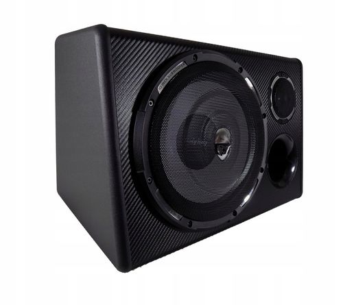 SKRZYNIA TUBA BASOWA SUBWOOFER 500W PEIYING KABLE na Arena.pl