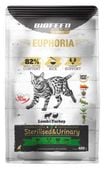 EUPHORIA Cat STERILISED&URINARY Indyk&Jagnięc 400