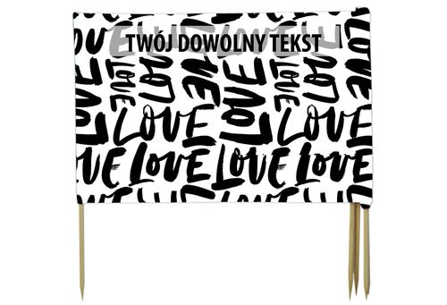 PARAWAN PLAŻOWY Napisy LOVE z indywidualnym napisem 5 PANELI 58.5 na Arena.pl