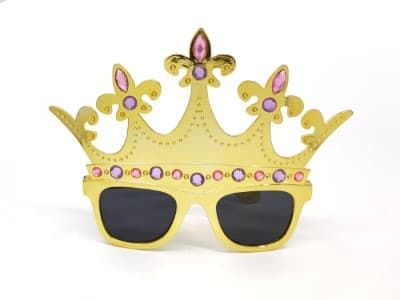 Okulary imprezowe Królowa zdjęcie 1