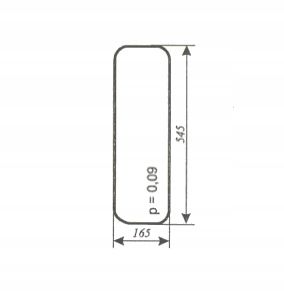 szyba przednia dolna do ciągnika C-330, C-360 Kunów stary nowy typ na Arena.pl
