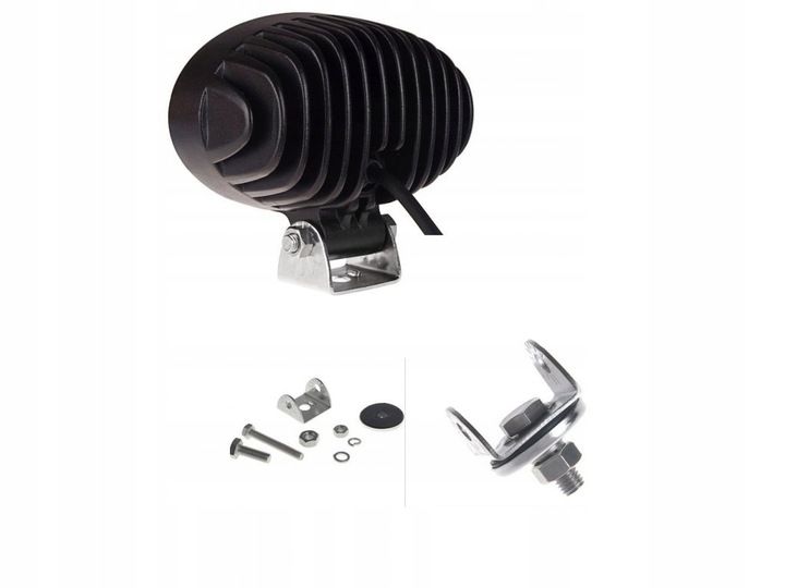 Reflektor roboczy halogen 8-led 24W 1800lm 12V 24V zdjęcie 16
