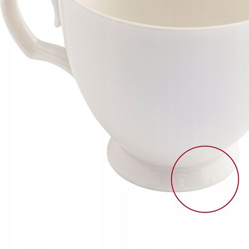 Zestaw filiżanek 6 szt porcelanowych filiżanki 250 ml Karolina Polska na Arena.pl