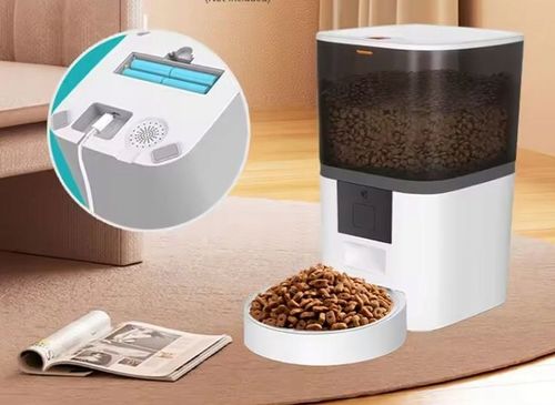 AUTOMATYCZNY PODAJNIK 6L Z KAMERĄ HD1080p Wi-Fi DOZOWNIK KARMY DLA PSA KOTA na Arena.pl