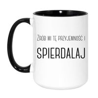 Duży Biało-Czarny 450 ml