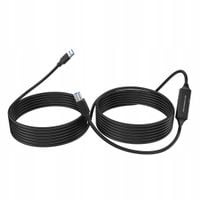 Kabel do Drukarki 15m USB 3.0 A-B aktywny 5 Gbps Spacetronik przewód czarny