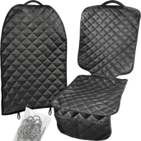 Mata Pod Fotelik Samochodowy Osłona Tyłu Fotela Ekoskóra Wodoodporna Pikowa