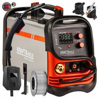 spawarka igbt gaz / bez gazu mig /mma /tig 230v 7.5vva 15-250a kraft&dele