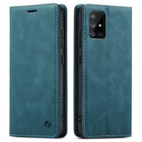 ETUI Z KLAPKĄ DO GALAXY A51 SKÓRZANE PORTFEL POKROWIEC ZAMYKANE + SZKŁO