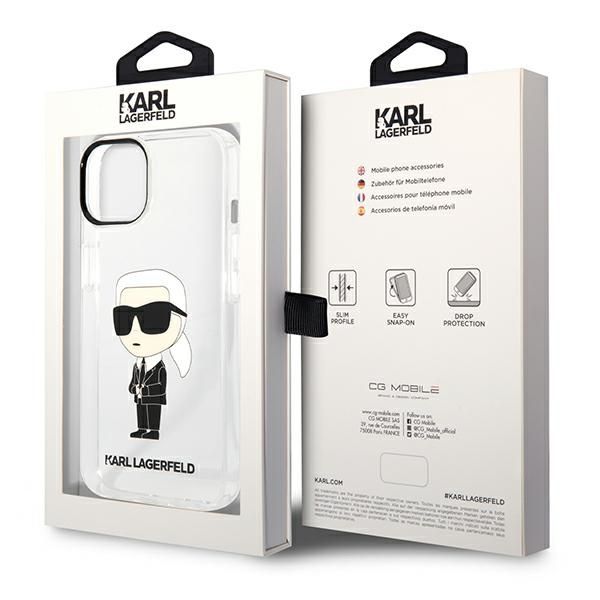 Etui Karl Lagerfeld do iPhone 15 Plus, iPhone 14 Plus, Przezroczysty zdjęcie 8