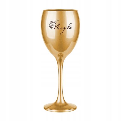 KIELISZEK Z GRAWEREM ZŁOTY PREZENT DLA NIEJ NA URODZINY 18 20 30 40 50 na Arena.pl