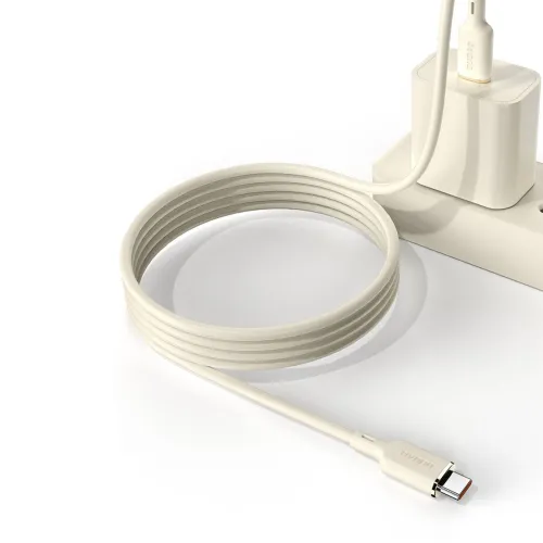 kabel dudao l7scl usb-c - lightning 30w 2m - beżowy na Arena.pl