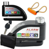 Blokada Tarczy Hamulcowej Z Alarmem 120dB Do Motocykli Skuterów Rowerów