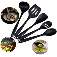 Akcesoria kuchenne komplet 5szt. Zestaw silikonowych przyborów