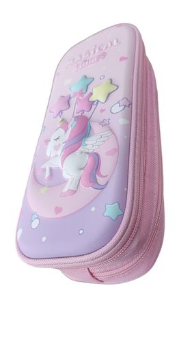 DUŻY PIÓRNIK PODWÓJNY DO SZKOŁY JEDNOROŻEC DŁUGOPI na Arena.pl