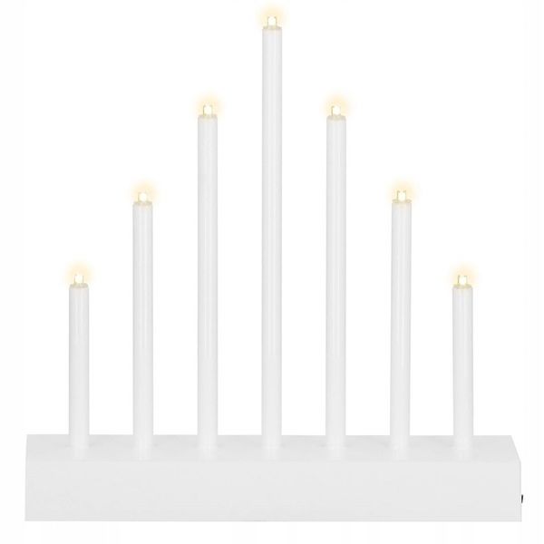 Świecznik metal Springos 20,5 cm zdjęcie 1