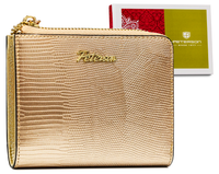 skórzany portfel damski na zamek - peterson