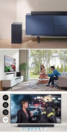 Soundbar Smart Samsung HW-C430 2.1 Subwoofer bezprzewodowy USB Bluetooth na Arena.pl