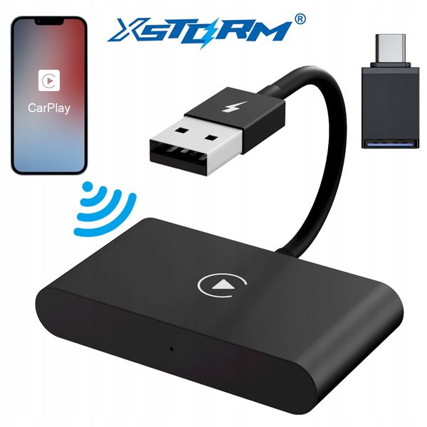 BEZPRZEWODOWY CARPLAY ADAPTER IPHONE XSTORM WIFI zdjęcie 1