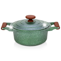 Garnek GRANITOWY do gotowania duszenia nieprzywierający OMEGA 24 cm 4,4L