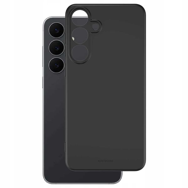 Spacecase Silicone Case 3.0 Galaxy S25 Fe Black zdjęcie 4