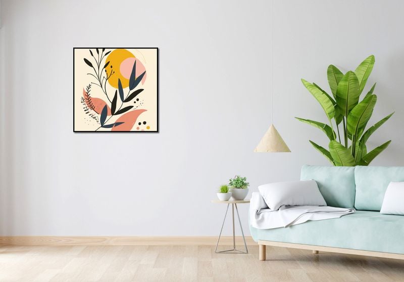 Plakat 70x70cm Szept Przyrody zdjęcie 4