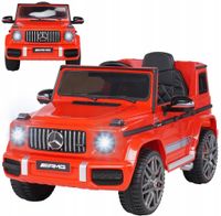 Auto na akumulator Mercedes G63 BBH-0002 Czerwony Lakier