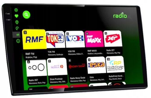 RADIO 10 CALI GPS 2 DIN BLUETOOTH ANDROID AUTO CARPLAY WIFI USB 4/62GB QLED na Arena.pl