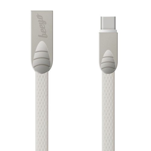 Beeyo Flat kabel USB typ-C biały na Arena.pl