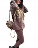 DRES KOMPLET DRESOWY OCIEPLANY LEGGINSY BLUZA WYGODNY PRODUKT POLSKI