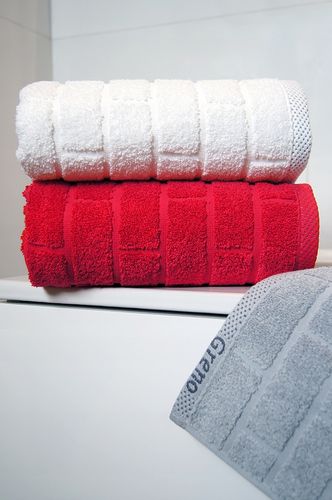 Ręcznik Brick 50x90 Greno Czerwony na Arena.pl