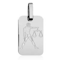 SREBRNY NIEŚMIERTELNIK WAGA ZNAK ZODIAKU PRÓBA SREBRA 925 GRAWER GRATIS