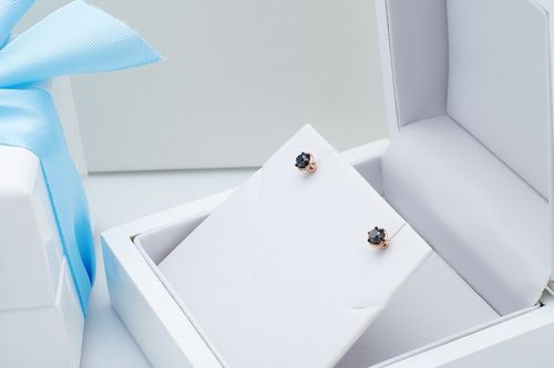 Złote kolczyki KRD1594B - Diament na Arena.pl