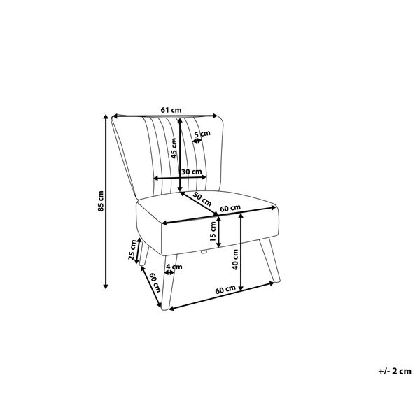 Fotel różowy VAASA zdjęcie 9