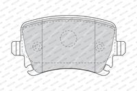 FERODO KLOCKI HAMULCOWE TYŁ AUDI A3 8P A4 B7 A6 C6 Q3 OCTAVIA II III SUPERB