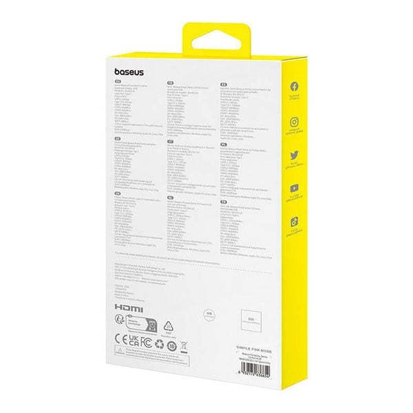 hub 13w1 baseus portaljoy usb-c do zdjęcie 8