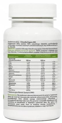 CHLORELLA ORGANIC BIO algi MedFuture 300 tab na Arena.pl