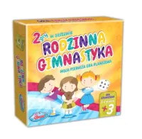 GRA RODZINNA GIMNASTYKA - KOLORKOWO 2 GRY