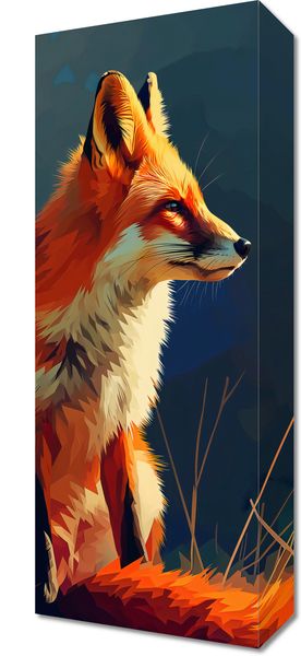 Obraz 20x50cm Spojrzenie Lisicy zdjęcie 1