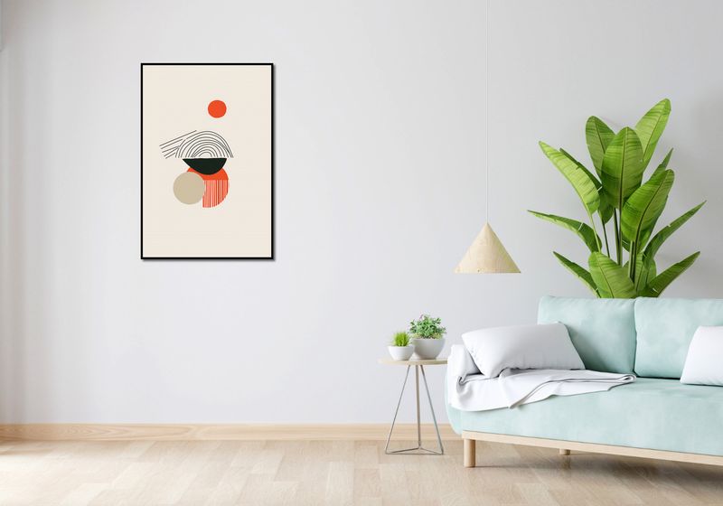 Plakat 61x90,5cm Centralne Słońce zdjęcie 4