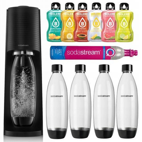 Sodastream Terra Saturator Do Wody Gazowanej Nabój 4 Butelki Fuse 1l na Arena.pl