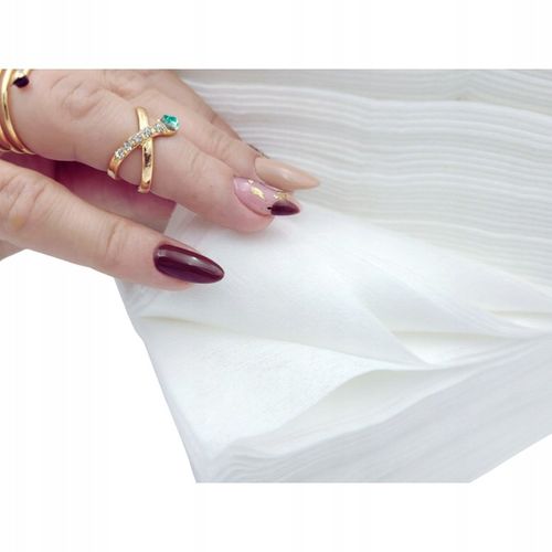 Ręcznik fryzjerski włókninowy cięty ręczniki jednorazowe 71x39 cm 100 na Arena.pl