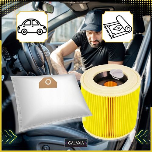 10x WORKI DO ODKURZACZA KARCHER WD3 WOREK WD 3 WD WD 6 SE 4001 Plus na Arena.pl