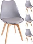 Komplet 4xkrzesło krzesła Montivaro kuchnia salon