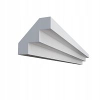 Listwa przysufitowa 2m DLP18 6cm x 6cm schodki ozdobna sufitowa faseta