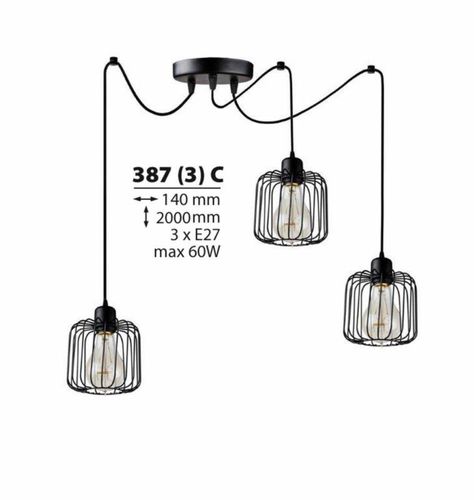 Lampa wisząca Triplo Ragno Rullo na Arena.pl