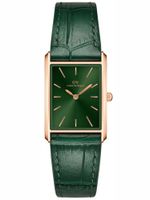 ZEGAREK DAMSKI DANIEL WELLINGTON Bound Crocodile Emerald Rose Gold 22mm