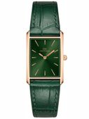 ZEGAREK DAMSKI DANIEL WELLINGTON Bound Crocodile Emerald Rose Gold 22mm